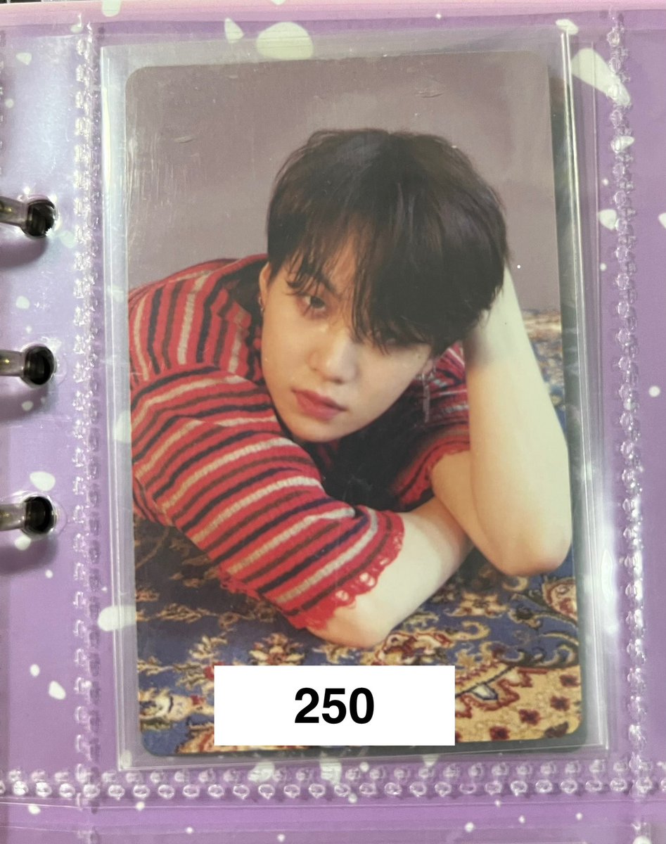 alpacartsj's tweet photo. ੈ✩‧₊˚ #alpacartsj_deals || wts lfb bts ph

 ˗ˏˋ SUGA LY TEAR O PC ´ˎ˗
 
·˚ ༘ ₱250 + pf + lsf
·˚ ༘ 9/10 condi (dm for vid condi)
·˚ ༘ mod: j&amp;t / ggx
·˚ ༘ mop: gcash
·˚ ༘ payo only 

🏷️ bts photocards love yourself tear y o u r yoongi suga https://t.co/TtJhizkJW9