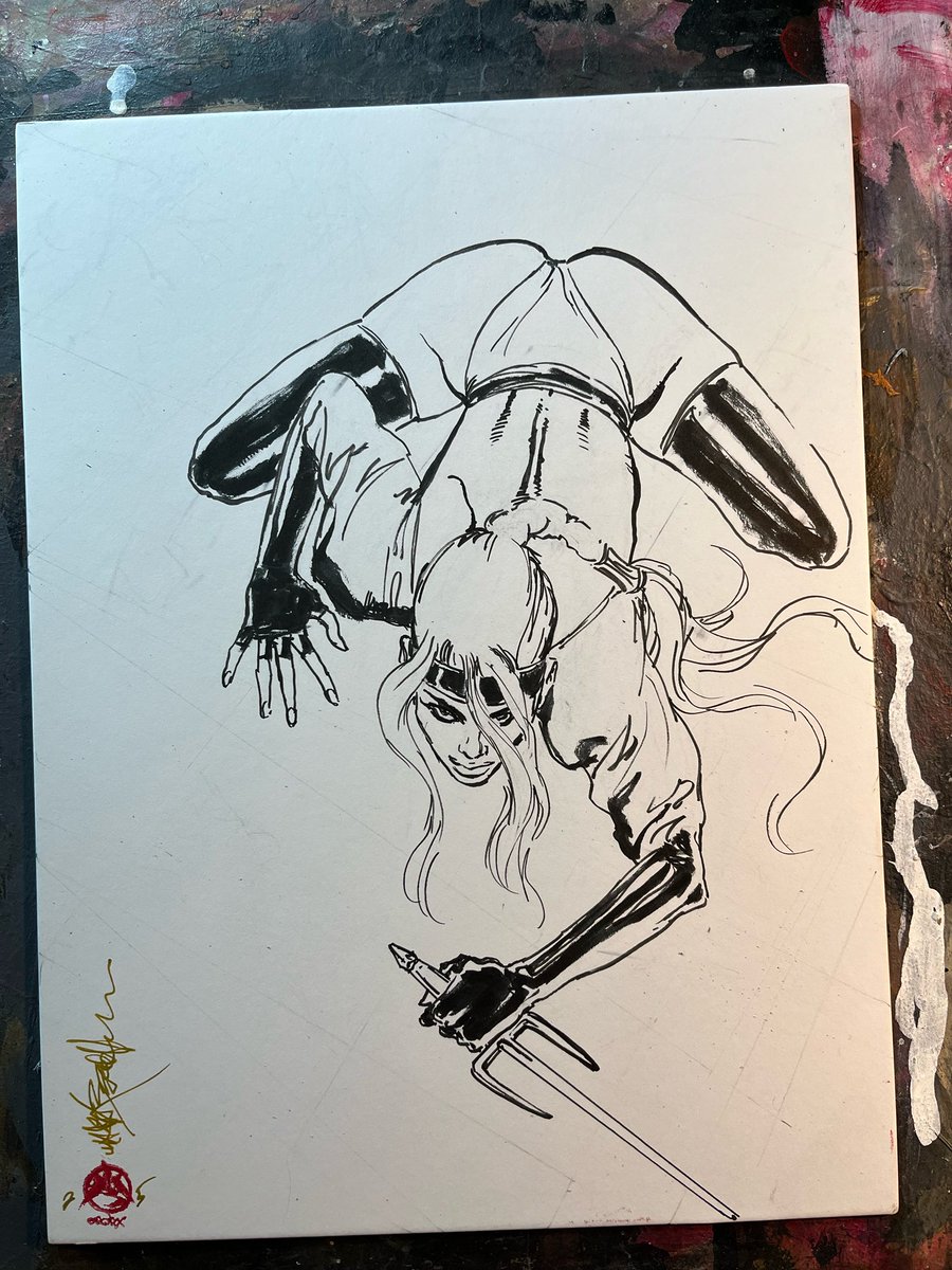 MARK_BEACHUM's tweet photo. Samuree recreation pinup
https://t.co/I6dgonbt8s
#samuree #comics #inkart #comicsgate #sexyart #comicartist #artistonx #comicart #markbeachum #blackartist #drawing #artforsale #artcollectors https://t.co/JDnZC3iDYz