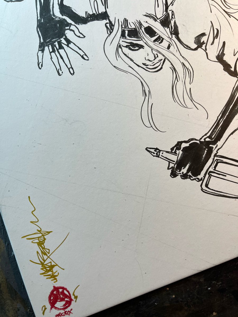 MARK_BEACHUM's tweet photo. Samuree recreation pinup
https://t.co/I6dgonbt8s
#samuree #comics #inkart #comicsgate #sexyart #comicartist #artistonx #comicart #markbeachum #blackartist #drawing #artforsale #artcollectors https://t.co/JDnZC3iDYz