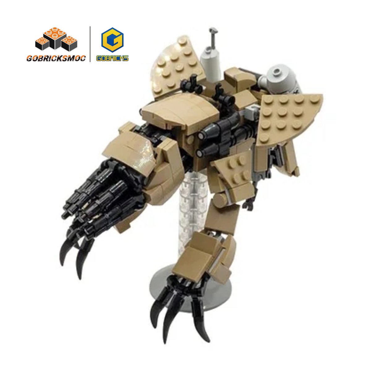 gobricksmoc's tweet photo. In the intense Mandalorian War, the Basilisk struck like a black lightning bolt 🔥, crushing the battlefield and leaving Mandalorian warriors in awe 😱.

#Gobricks #gobricksparts #gobricksmoc #bricks #moc #basilisk #movie #bricksmart #afol #brick #starwars #mandalorian https://t.co/kMa6RT4ttL