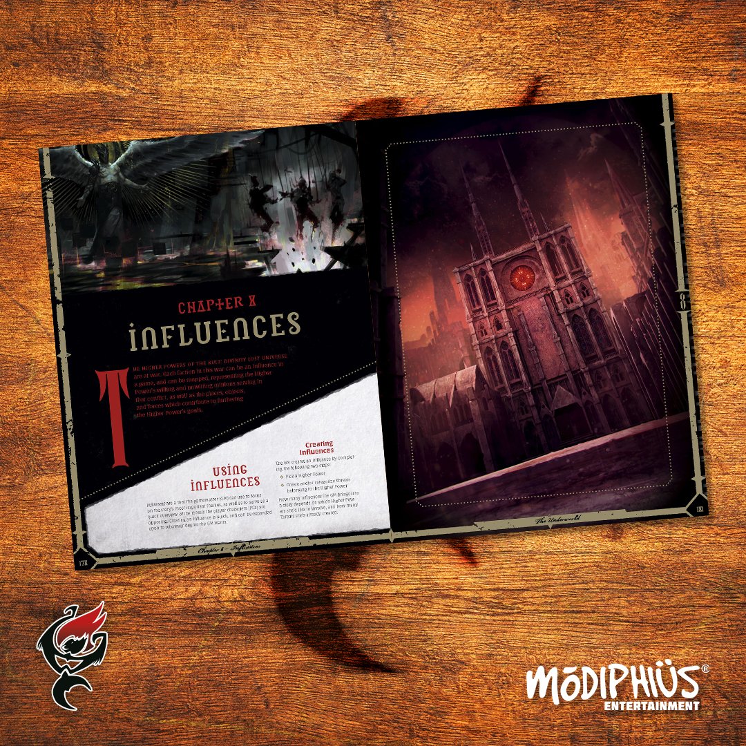 MonkeysWithFire's tweet image. With flexible mechanics focused on trauma, fear, and personal revelation, the game challenges players to face what lurks behind the veil. #monkeyswithfire #kultrpg #rpg