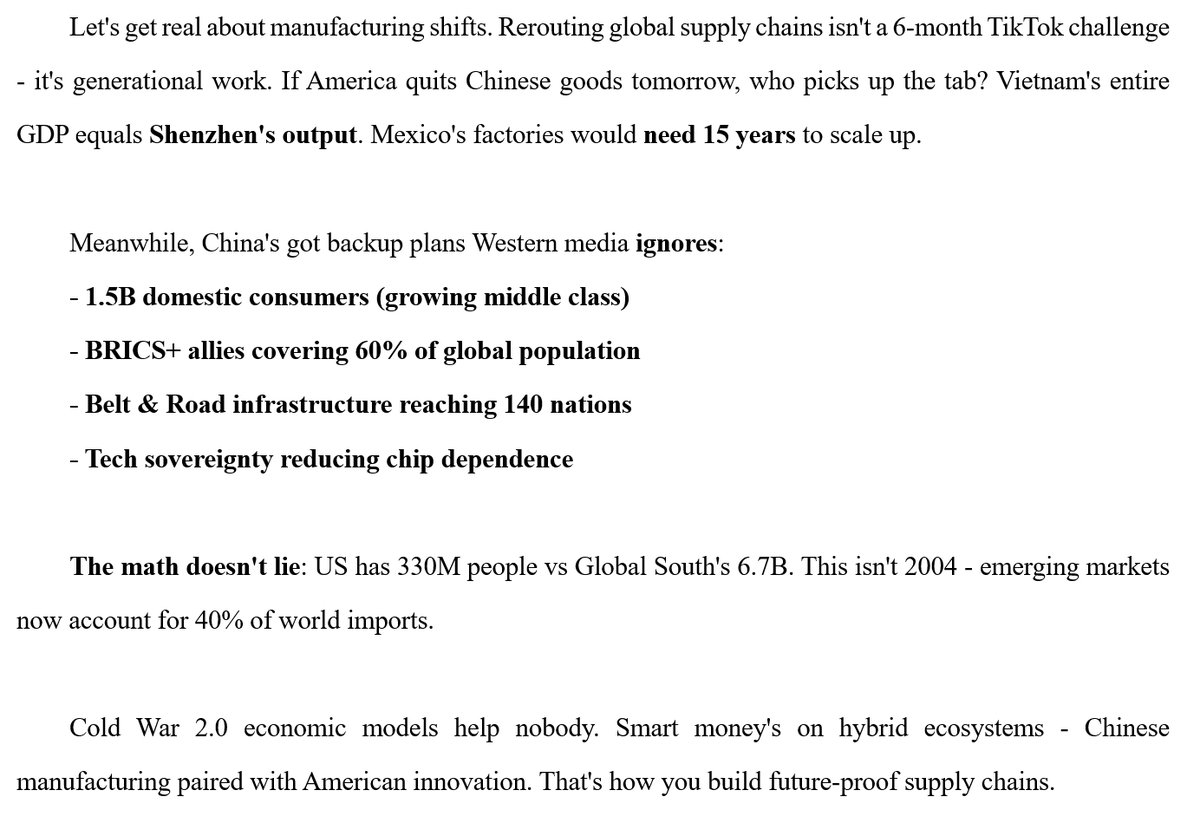 tchouThebest's tweet image. It's my thought for what's going on around the world (TRADE between CHINA and USA). Anyway, It's HARMFUL for both sides.#TradeReality #GlobalEconomy #China #TrumpTariffs #eggflation