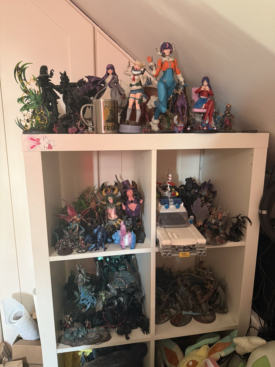 LucyFoxie's tweet photo. A collection of the most recent models I have painted or printed!!

#warhammer #Overwatch2 #MyHeroAcademia #MiSideMita #art #creative #passion #paint #painting #pride #frierenfanart https://t.co/xXkC16Tpmy