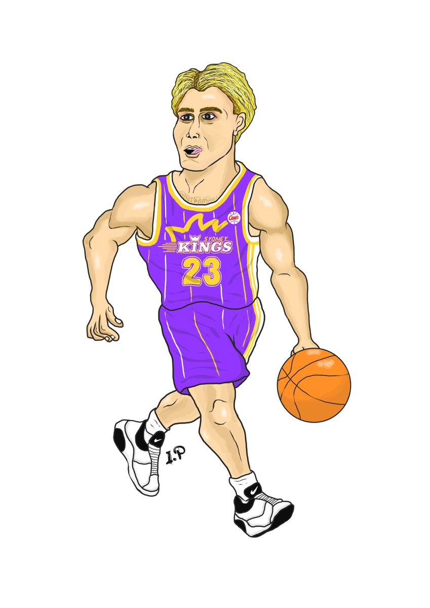 NBL Legends Series continued…✏️ 

Shane Heal, Sydney Kings 🏀🔨