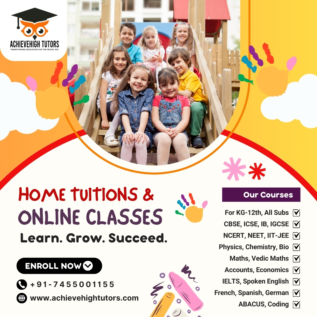 Achievehigh01's tweet photo. Empowering Students Through Personalized Learning – Online &amp; At Home

#achievehightutors #hometuitions #onlinelearning #academicsuccess #neetprep #iitjeetutor #kidslearning #languagecourses #mathtutors #vedicmaths #personalizedlearning #futureready #digitaleducation #codingforkid https://t.co/qQmLvu8Rts