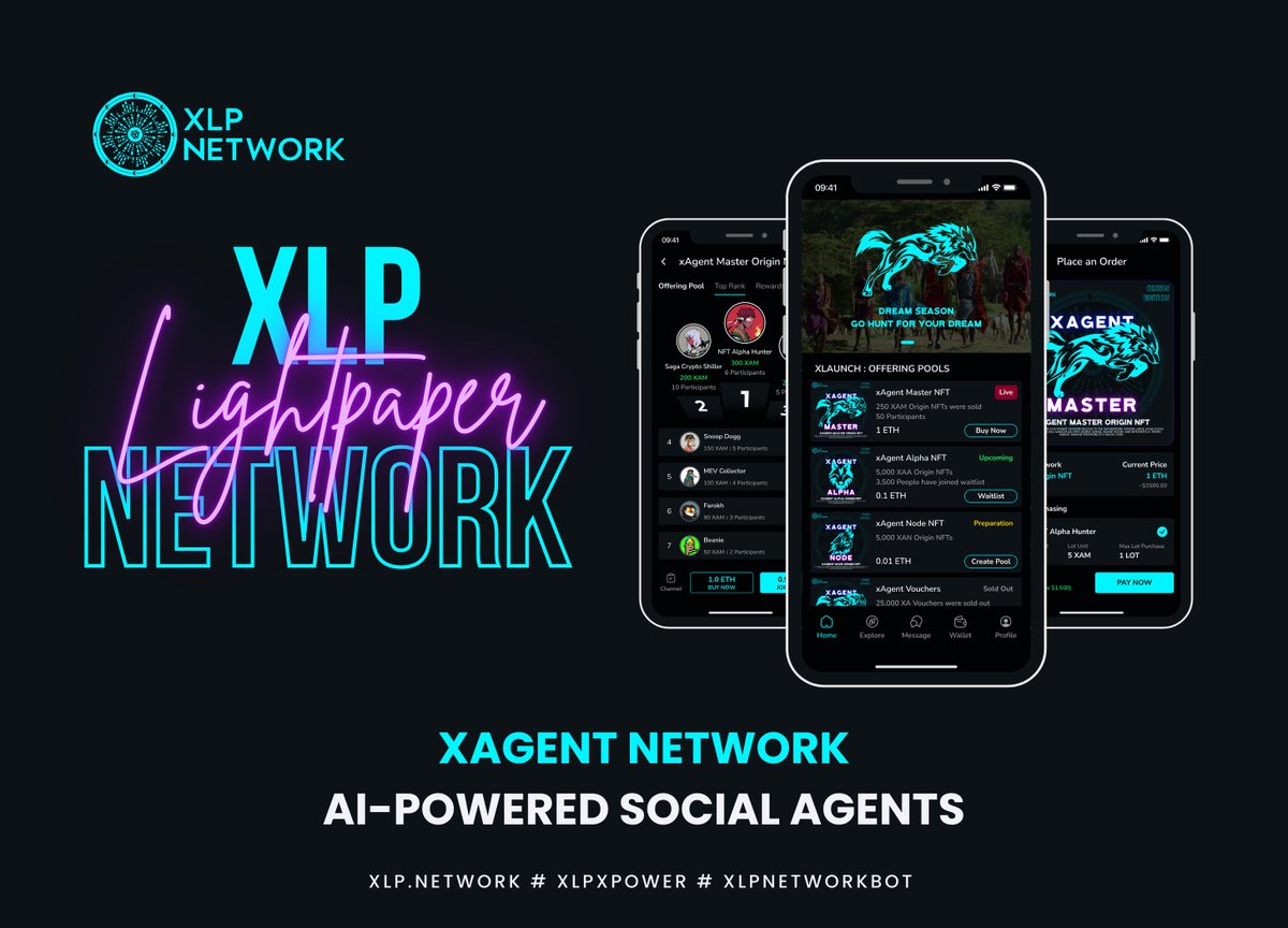 xlpxpower's tweet photo. XAGENT NETWORK: THE AI-POWERED SOCIAL FINANCE REVOLUTION
At the heart of xAgent Network is a Decentralized AI-Powered Agent System, where autonomous AI agents execute transactions, analyze market trends, and optimize liquidity flow on behalf of users.
#xlpnetwork #xagent #AI https://t.co/o1A1eWp0oQ