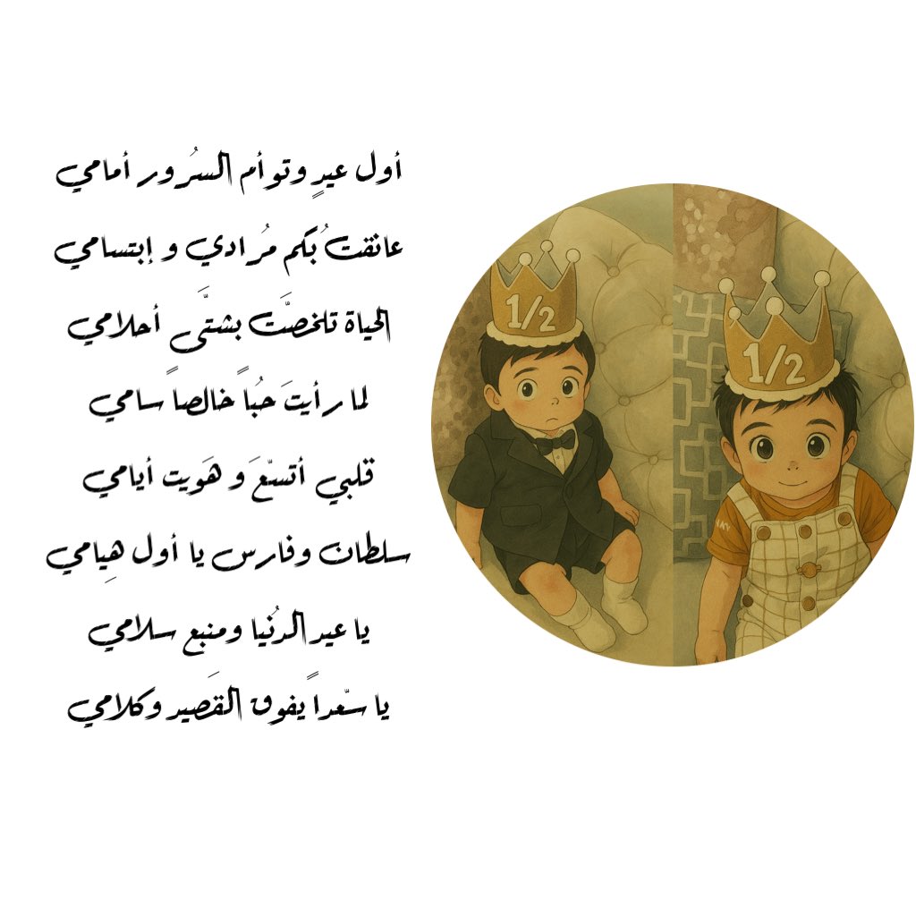 broorti55's tweet photo. يا أجمل أعيادي ♥️♥️ https://t.co/lbukUSPt2s