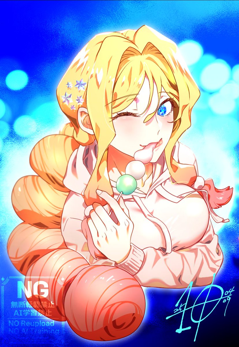 1round's tweet photo. 🍡 #oc https://t.co/PahEmoX64c