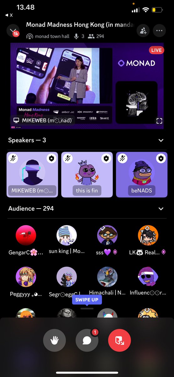 Monad Madness Hongkong 
Gmonad💜

<a href="/monad_xyz/">Monad ⨀</a>