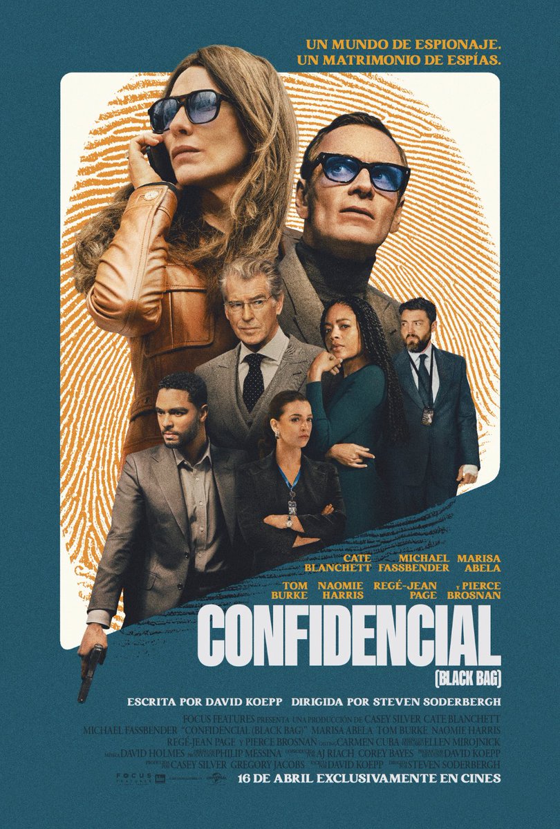👉 Sorteamos 5 entradas dobles para ver CONFIDENCIAL (Black Bag) desde su estreno en cines. 
 
Consigue 1 de ellas:
 
1. Sigue a <a href="/CINEMANIA_ES/">CINEMANIA_ES</a> y <a href="/Universal_Spain/">Universal Pictures</a> 
2. Da a ❤️ y retuitea
3. Etiqueta a tu acompañante y pon #BlackBag 

⭐️ Estreno en cines el 16 de abril.