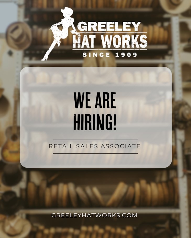 Greeley Hat Works® tweet media