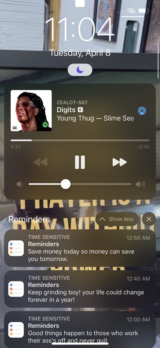ElegantHoodboy7's tweet photo. Nigga, hustlers don't stop, they keep going
You can lose your life but it gon' keep going
Why not risk life when it's gon' keep going?
When you die somebody else was born
But at least we got to say!!! we.………
#thugga @youngthug my papa https://t.co/GflDjSKQd2