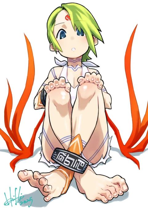 リクエストで描かせていただいた、ブレスオブファイア5のニーナさん 