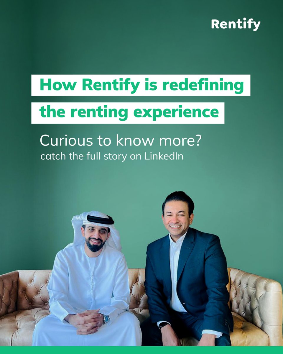 GoRentify's tweet photo. Big step for Rentify: We’ve raised $500K to make renting in the UAE smarter, simpler, and more rewarding with fintech at the core.

#Rentify #UAE #RNPL #Dubai #Fintech #Rentalpayments #Rewards https://t.co/KkGQQoP08O