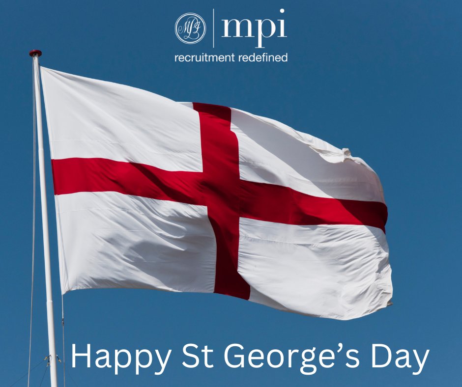 Happy St George's Day to all our English colleagues, contractors and clients #recruitmentredefined #stgeorgesday #patronsaint