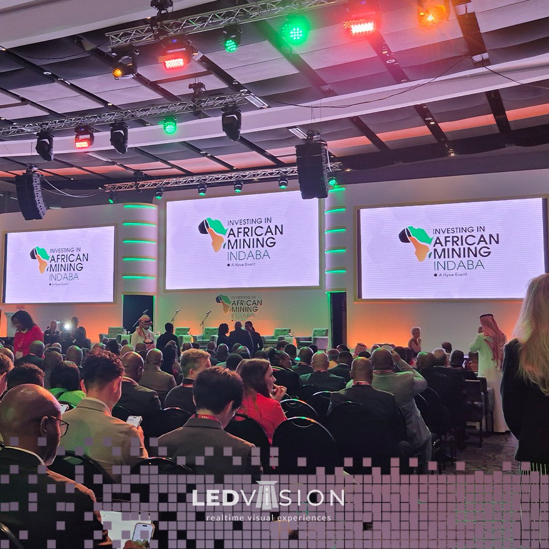 Bringing Mining Indaba 2025 to Life 
LEDVision was proud to play a key role in Investing in African @miningindaba 2025, providing high-impact LED screens that delivered crystal-clear visuals to industry leaders.

info@ledvision.co.za

#gearhousegroup #LEDVision