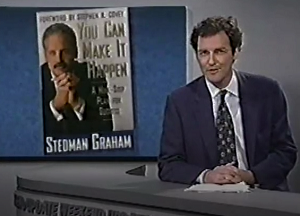 Oprah Winfrey's longtime boyfriend Stedman Graham has written a new book, called "You Can Make it Happen: A Nine-Step Plan for Success." 

Step number one? Become Oprah Winfrey's boyfriend.