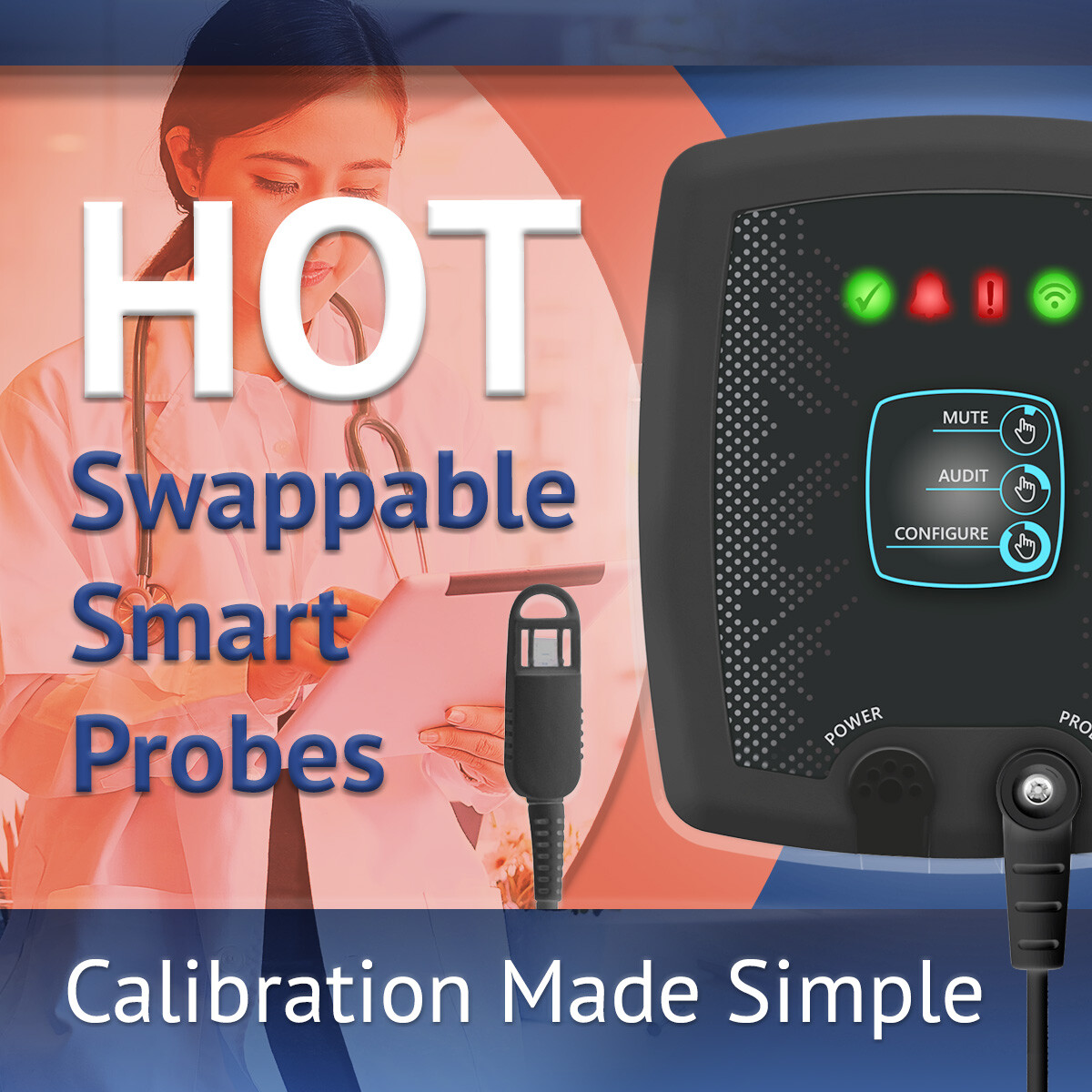 LascarLog's tweet image. 🔄 Hot-Swap Smart Probes simplify EL-IOT calibration! 🔄 1) Setup &amp;amp; monitor. 2) Annually swap for pre-calibrated probe (no downtime/data loss!). 3) Return old probe for recalibration. Learn more: 
hubs.li/Q03gnzlX0 #EnvironmentalMonitoring #DataLogging #Calibration
