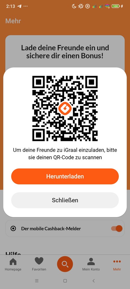 VeneraF3's tweet photo. Spare bei über 1.800 Partnershops mit iGraal. Melde dich hier an:👍#cashback https://t.co/3v2jRZIxq4 https://t.co/5oN3OU89FP