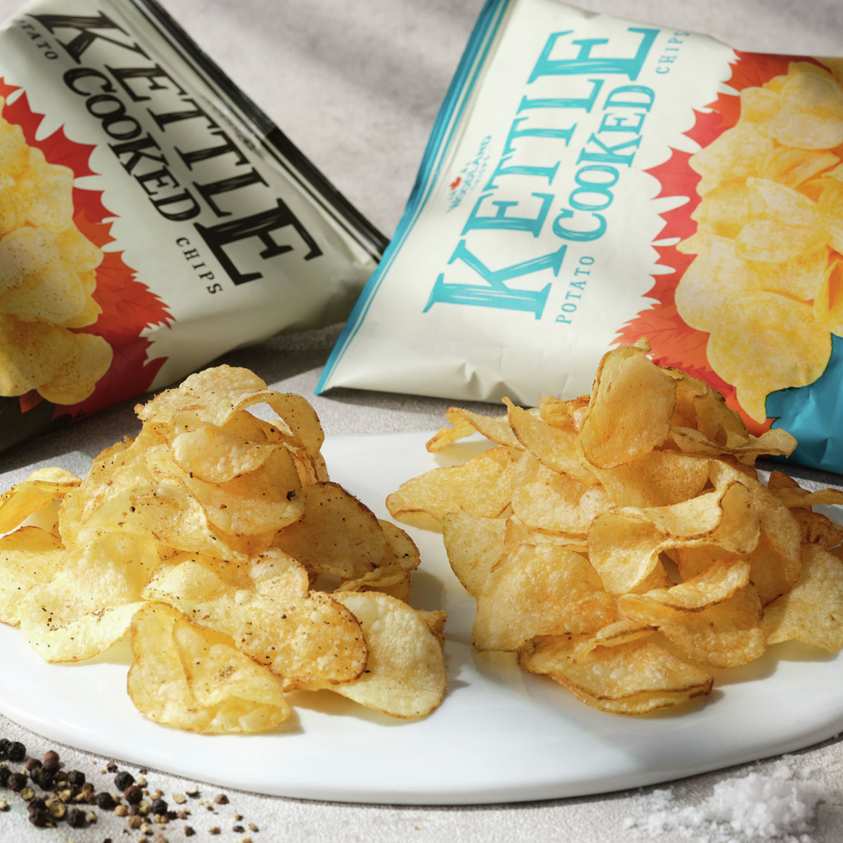 ザクッバリッ！噛み応えがやみつきに！「ウッドランドクリスプ ケトル