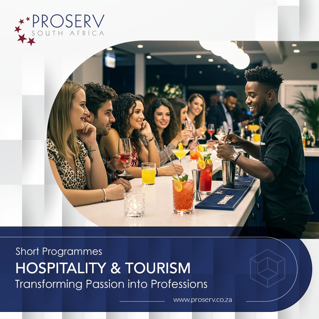 ProServZA's tweet photo. Aspiring to redefine Hospitality? Give your team the skills to wow every guest! From customer service mastery to Assistant Chef, our expert-led training delivers real results. Learn More: https://t.co/vI1ISfKoMy
#HospitalityExcellence #TeamTraining #ServiceInnovation #ProServSA https://t.co/rdwrK4mWOB