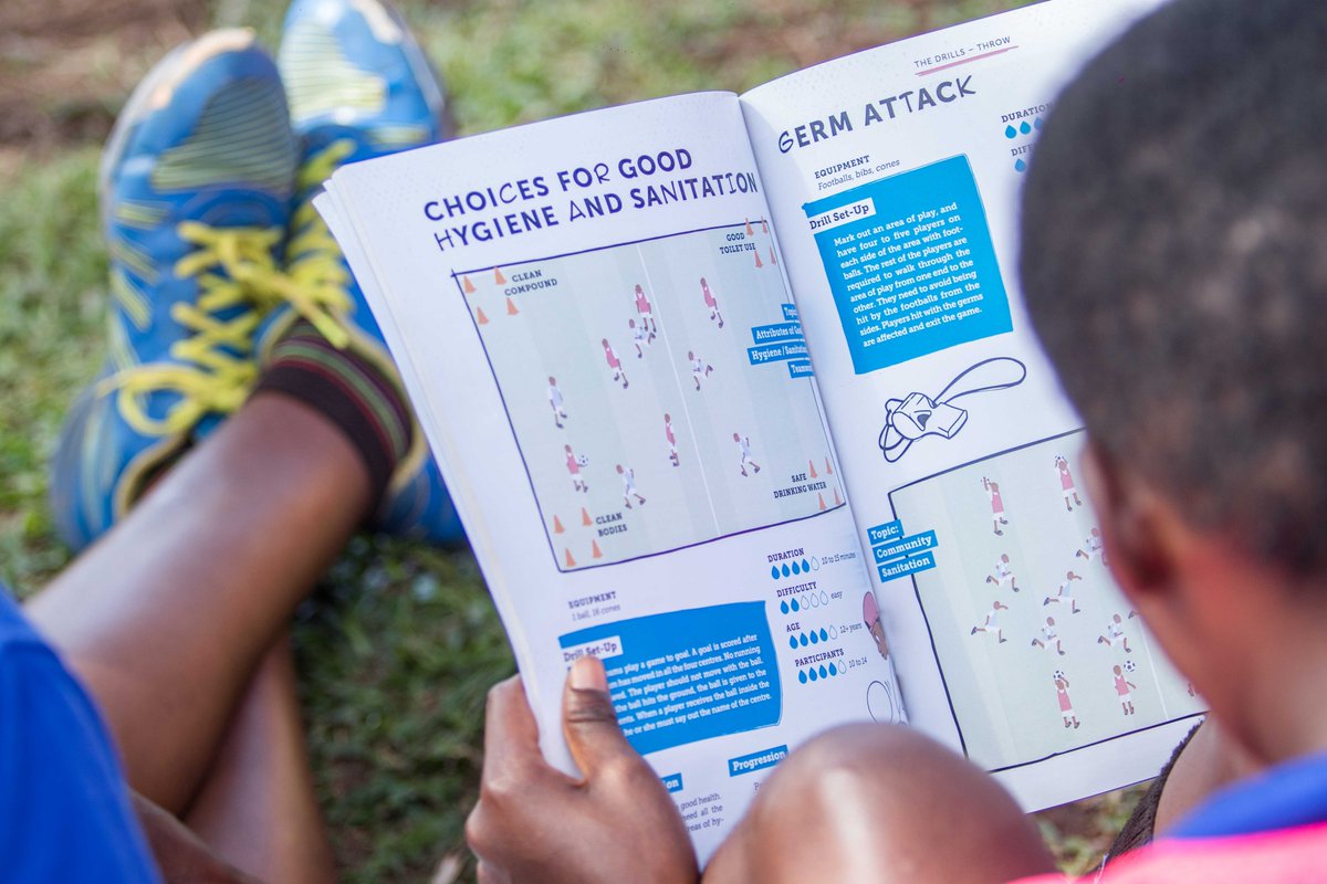 WatotoWasoka's tweet photo. Football 4 WASH: Training Coaches, Transforming Communities.
Why train community coaches? Because they’re not just game-changers, they’re life-changers.
One coach = many lives.
One pitch = a safe space.
Train a coach. Multiply the impact.
#Football4WASH #FootballForTheGoals https://t.co/2LIWe8mmu3