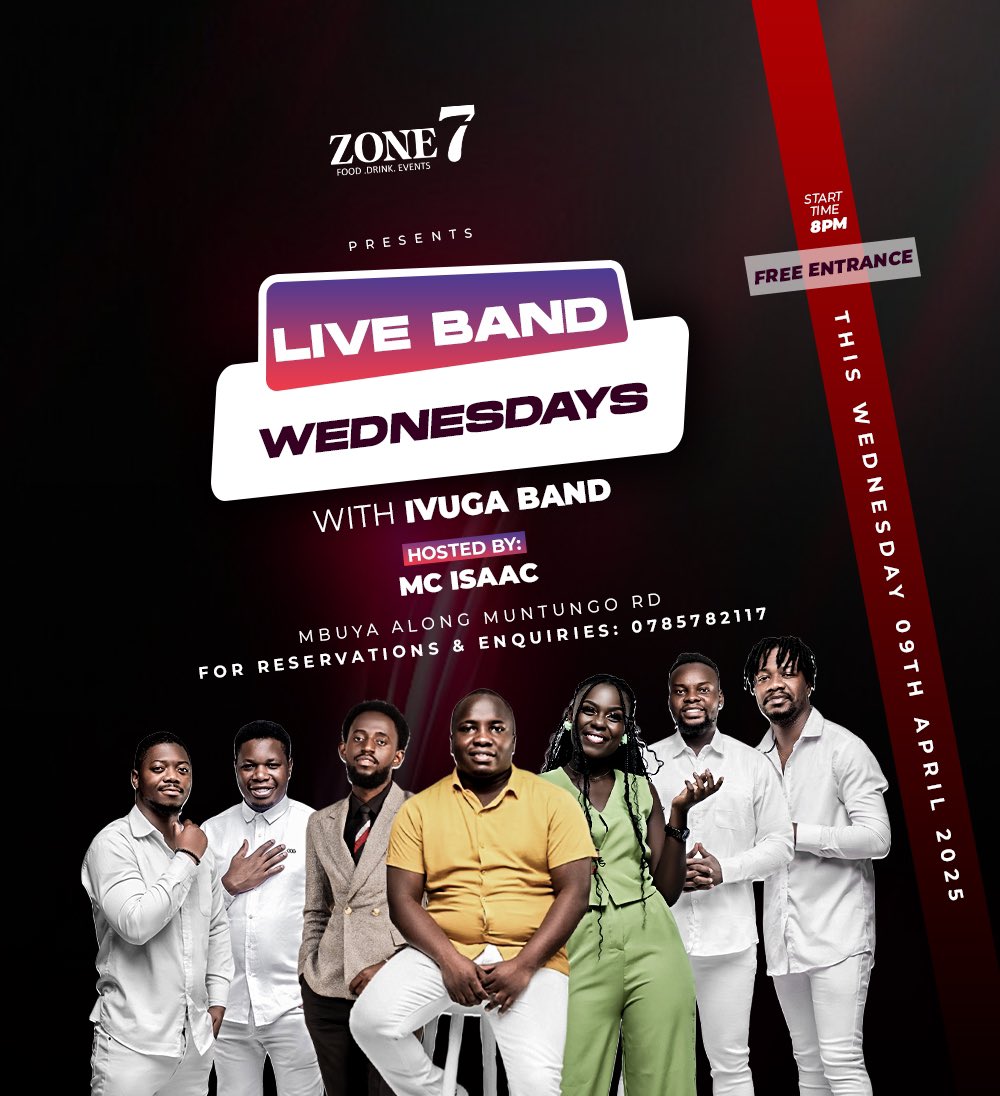 Wednesdays at Zone 7 Mbuya always hit different!!! That’s an assurance 🔥🔥… Come through as always… #WeareIVUGA
