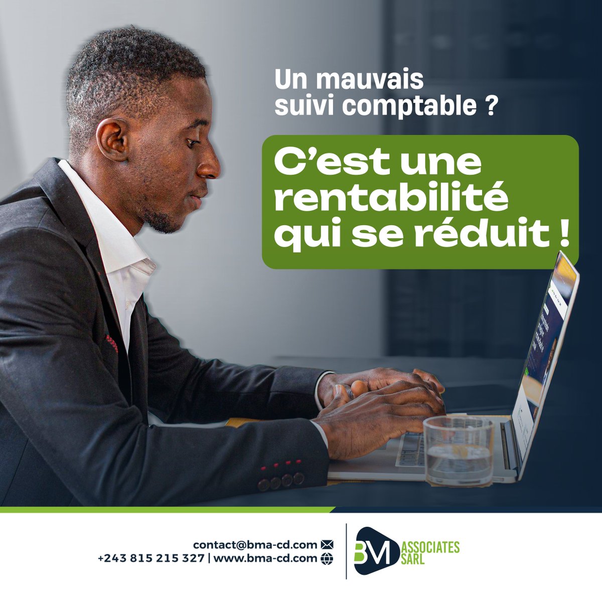 bma_rdc's tweet photo. Un mauvais suivi comptable ? C’est une rentabilité qui se réduit !

📊 La rentabilité de votre entreprise dépend directement de la précision de vos comptes. Nous vous offrons un suivi rigoureux et personnalisé.

Appelez-nous pour améliorer la rentabilité de votre entreprise ! https://t.co/nAExPnlW2q