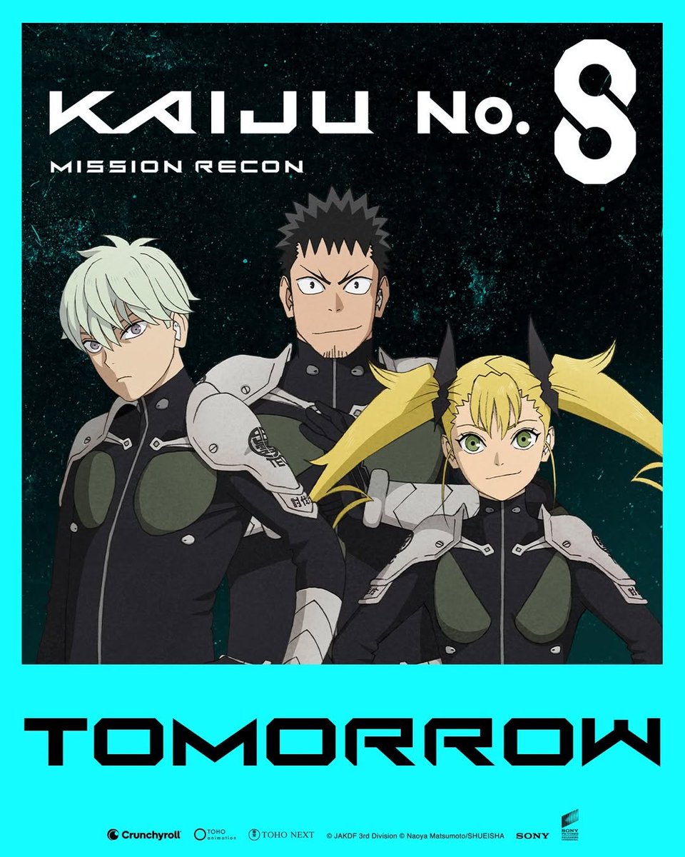 INOXMovies's tweet photo. Mission Recon begins tomorrow! 👊🏻🎬
The countdown has started, and the threat is real. Kaiju No. 8 is on the move - are you ready?

#KaijuNo8MissionRecon releasing at PVR INOX on April 10!
Ticket link: https://t.co/znIc6v4iL0

.
.
.
#KaijuNo8 #MissionRecon #AnimeAlert #MasayaFukunishi #AsamiSeto #WataruKataka #FairouzAi #KengoKawanishi