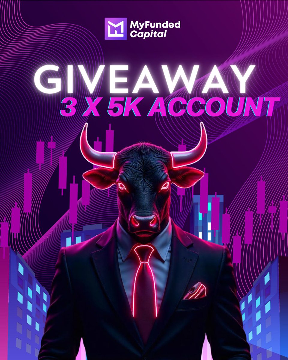 🚀 Giveaway Alert! 🚀
What or who motivates you to bounce back after a trading setback? We want a detailed story—no one-word answers! Tell us exactly what drives you to keep trading.

To enter:
1️⃣ Follow both @nicolaasfx and @myfundedreal
2️⃣ Subscribe to our Telegram channel: