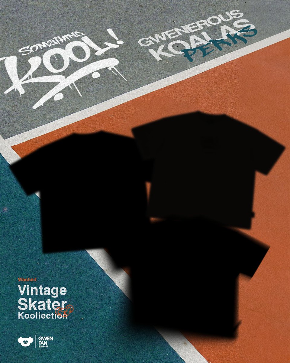 gwenfansupport's tweet photo. The KOOLlection is almost here⦠an exclusive shirt and cap for our GWENerous Koalas. Only the bold will rock this. The question is, are you ready to unlock the vibe and take your style to the next level?
#SomethingKOOLiscoming
#GFS_Koolah https://t.co/HsTYPogeBu