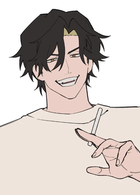 ちゃんと整えれば顔がいいかもしれない男 