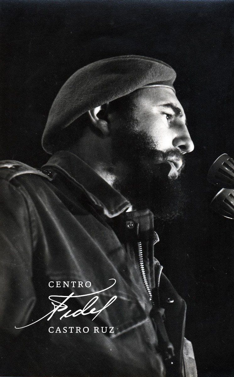 #Fidel:"No hay manera de oponerse a un proceso revolucionario. No es cosa de individuos, ni de simpatías personales. No es nada de eso, ni de palabritas, ni de teoricismos. O se está con eso y se le ayuda lealmente, o se pone a un lado discretamente, o se le combate".