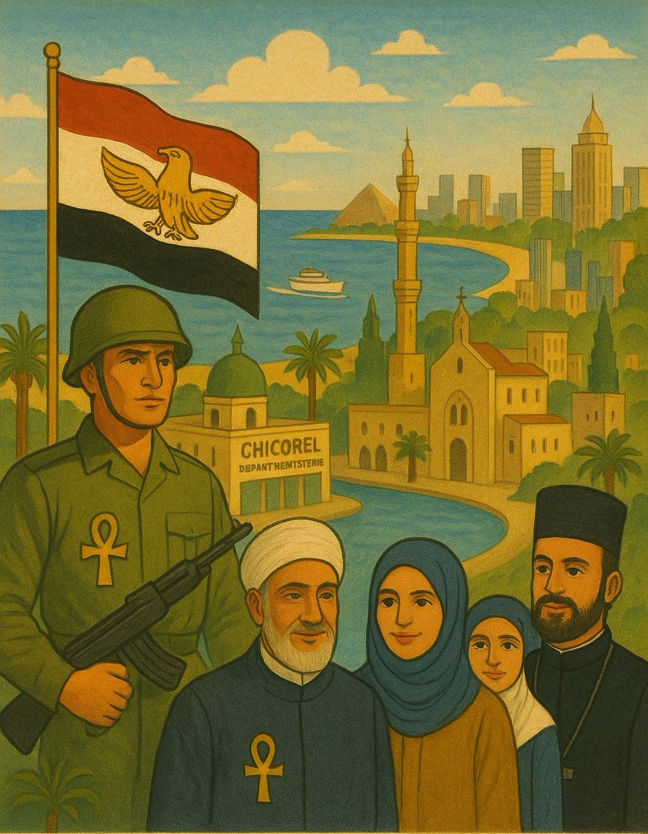 NSEC_Egypt's tweet photo. ماذا لو كانت مصر استمرت في التركيزعلى هويتهاو قوميتها فقط؟
(الصراع المصري الإسرائيلي مثال) " الجزء الثاني"

العلاقات الإقليمية: 
مصر كانت هتبقى جسر تعاون تحترمها وتهابها إسرائيل وتتعاون معاها،وتربط الغرب بالعالم العربي. 

الكاتب المصري توفيق الحكيم قال في كتابه عزيزي الزمن (1975): "لو مصر بصت لنفسها كدولة متوسطية بدل عربية، كان زمانها وسطت بين الشرق والغرب."

المحور العربي نفسه ما كانش هيتشكل بدون مصر، لو كانت مصر مأسستش جامعة الدول العربية،
ومشاركتش في الحرب،بنسبة كبيرة كان هينهار المحور العربي،و هيتم تنفيذ قرار التقسيم وكان هيتم إعلان قيام دولة فلسطينية بجوار الدولة الإسرائيلية، 
يعني الصراع كله كان ممكن تفاديه.

وده مش معناه إن مصر كانت تهمل تأسيس جيش قوي، بالعكس مصر كان لازم يكون عندها جيش قوي وكبير ، الجيوش القوية المفروض إنها لحماية الشعب ومقدراته ولمنع الحرب ولفرض السلام، ولما مصر يكون عندها جيش قوي ده هيخلي أي قوة إقليمية أو دولية عندها أطماع تفضل إنها تتعاون معانا، بدل ما تفكر في الإعتداء علينا.

 لو مصر ركزت على مصالحها البحتة.

العنصر الرابع: 
دور اليهود المصريين في السيناريو ده
السؤال: اليهود المصريين كانوا هيأثروا إزاي لو فضلوا في مصر؟

الجواب:
اليهود المصريين كانوا قوة اقتصادية وثقافية كبيرة. سنة 1947، كانوا بيمتلكوا حوالي 20% من الشركات الكبرى في القاهرة (حسب تقرير غرفة التجارة المصرية). 
لو مصر اختارت السلام، كانوا هيفضلوا، وده كان هيخليهم:  
داعمين للاقتصاد: عائلات زي شيكوريل (اللي كانت بتدير أكبر متاجر في مصر) كانت هتستمر، ومصر ما كانتش هتخسر رأس المال ده.  

جسر للتعاون:
 بمعرفتهم باللغة العبرية والعربية ومشتراكتهم الدينية، كانوا هيسهلوا الشراكات مع إسرائيل. 
المؤرخة جوديت ميلر في كتابها 
God Has Ninety-Nine Names (1996) قالت: "اليهود العرب كانوا ممكن يبقوا حلقة وصل بين إسرائيل وجيرانها لو ما اتطردوش."  

دليل على التعايش: 
وجودهم كان هيضعف الخطاب الإسلاموي والقومي، ويثبت إن مصر ممكن تكون دولة متعددة الثقافات والأديان بهوية مصرية تستوعب الجميع.

الخاتمة.

في النهاية، الصراع المصري الإسرائيلي ما كانش الخيار الأفضل للمصالح المصرية البحتة.
  وفي النهاية أضطرينا للسلام بعد الحرب ،علشان نسترد كامل سيناء، ما كان ممكن نختار السلام من البداية؟
الصراع كلف مصر اقتصادها، استقرارها، وجزء من نسيجها الاجتماعي زي اليهود المصريين.
 
لو مصر فضلت محتفظة بهويتها المصرية وما اتجرفتش ورا القومية العروبية أو الأيديولوجية الإسلاموية، كانت هتكسب أمنها وسيادتها بسلام، وتبني اقتصاد قوي بدعم من مواطنيها—يهود ومسلمين ومسيحيين—وبهائيين ولادينيين وتبقى جسر تعاون بدل ما تكون رأس حربة في صراع.

 التاريخ بيقول إن الأيديولوجيا كلفتنا كتير جداً، لكن السيناريو الافتراضي بيثبت إن مصر كان ممكن تبقى أقوى لو 
حطت نفسها أولًا.