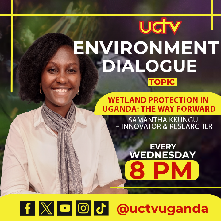 uctvuganda's tweet photo. UCTV Environment Dialogue
Topic: Wetland Protection in Uganda - The Way Forward
#environmentdialogue #wetlandprotection #uctvenvironmentdialogue #uctvupdates #uctvuganda https://t.co/BYoygos8kW