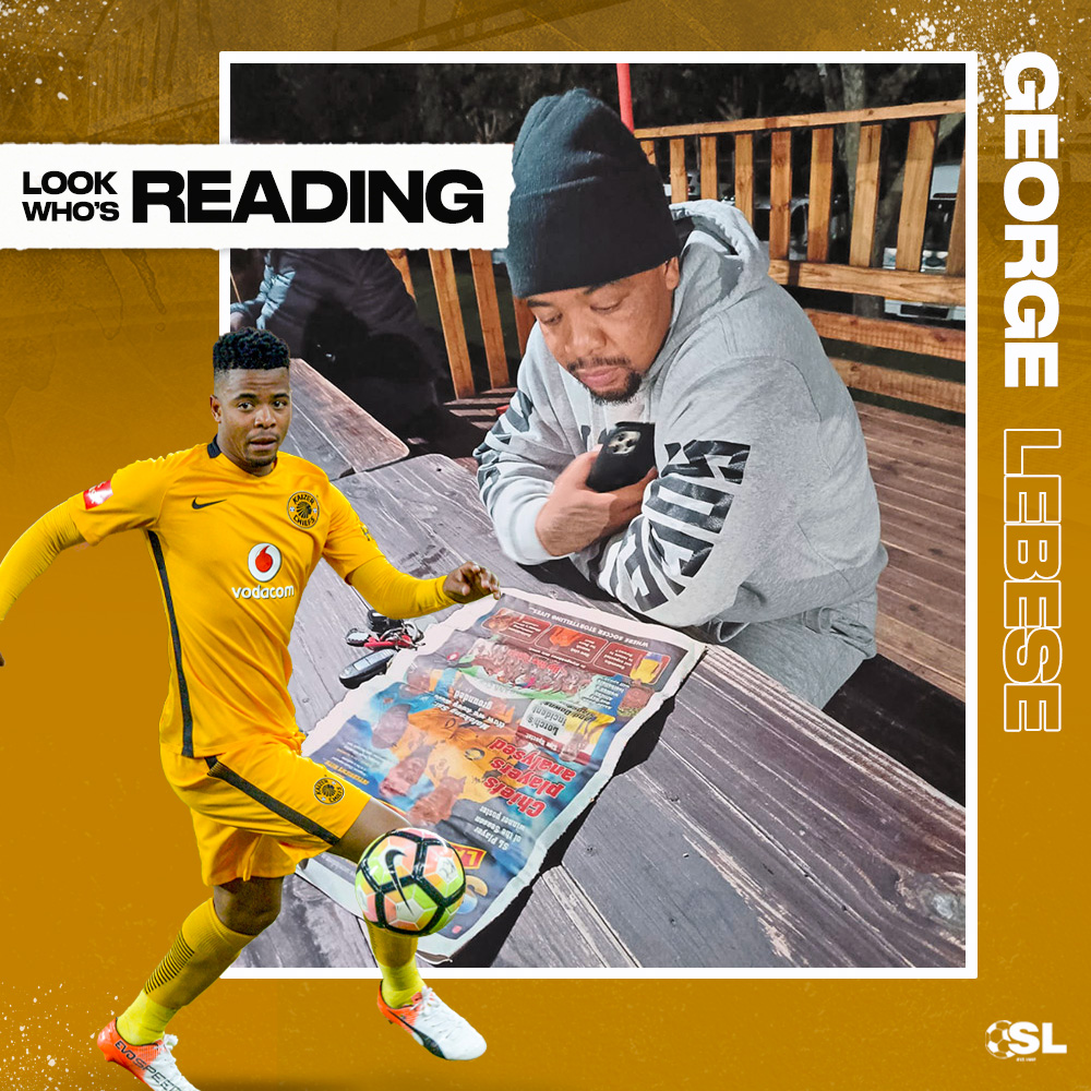 Soccer_Laduma's tweet photo. GEORGE LEBESE IS READING SOCCER LADUMA! 🤩
 
Grab the latest edition of Soccer Laduma in stores or online via Magzter! 🔥 https://t.co/yRBIDkwnOL