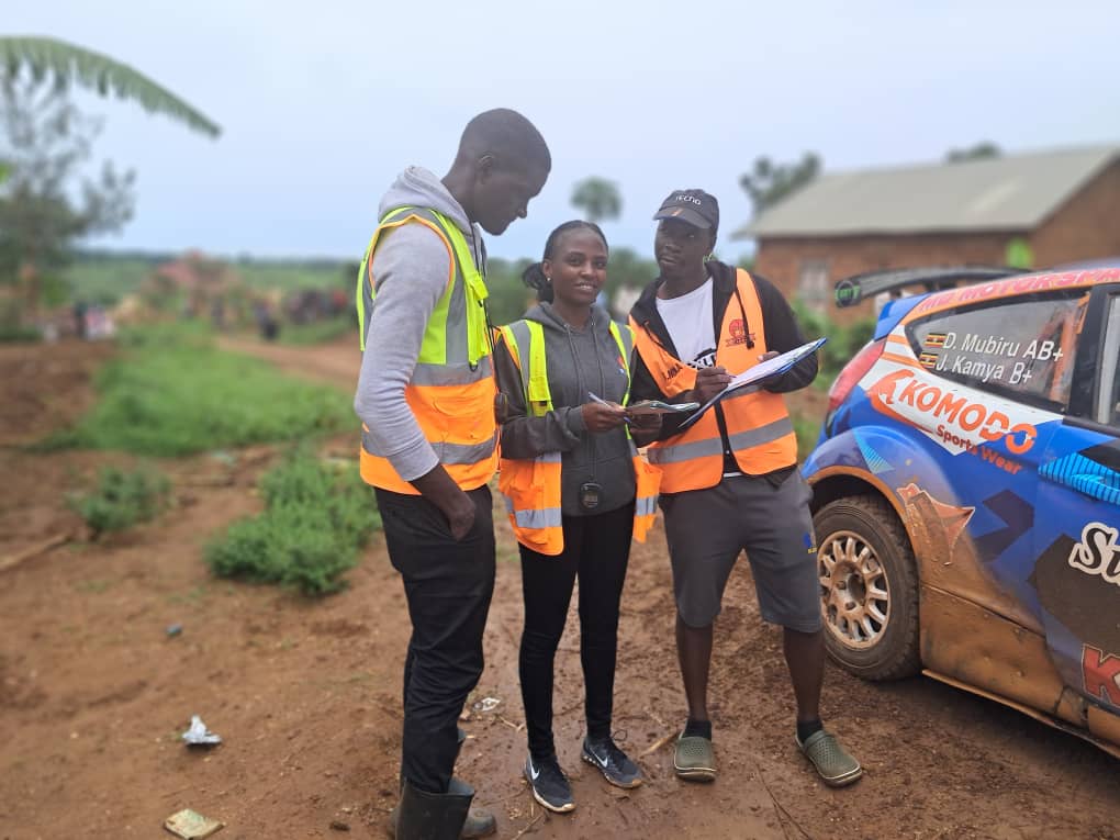 ummarallytime's tweet photo. Marshals at the control, SMC challenge Masaka Rally 2025, https://t.co/HHmHcNf7KI