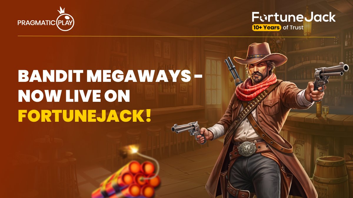 Bandit Megaways by Pragmatic Play - Now Live on FortuneJack

Play here fortunejack.com/game/pragmatic…

RT and follow to win 100 freespins.