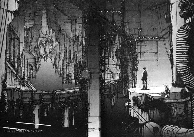 Oniitsuki's tweet photo. @Chitostwt Les planches de Blame!, entre immensité et géométrie, je les trouve fascinantes et souvent oubliées. (pour changer de Berserk, que j'aurai mis). Peu de dialogue, chaque planche raconte le récit. https://t.co/o3qLYLzfBH