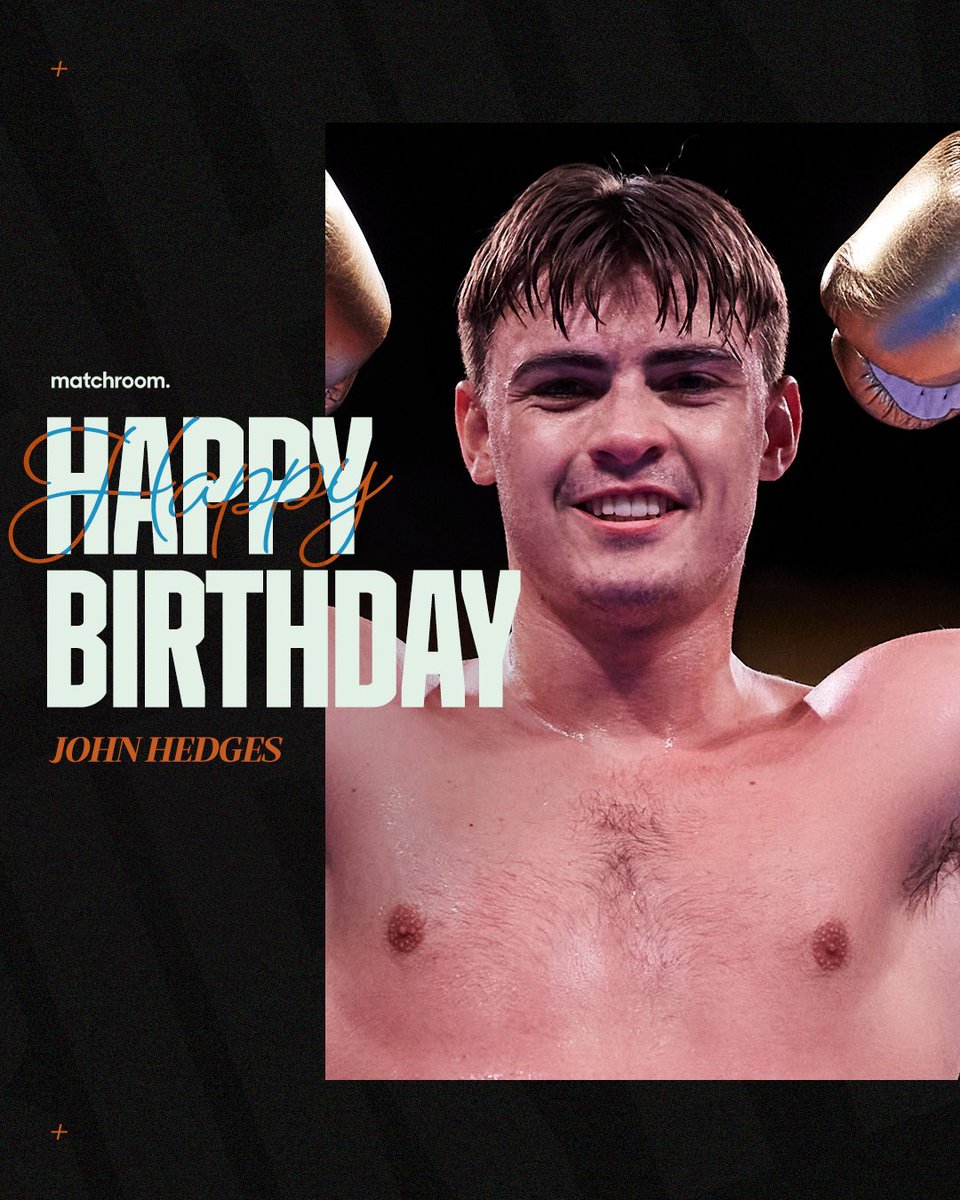 Happy birthday to The Gentleman 🎩 <a href="/johnhedges_/">john hedges</a>

Starting a new chapter with <a href="/HitmanHatton/">Ricky Hatton MBE</a> and ready to perform on May 17 👊 

#HedgesQuarless #FisherAllen2