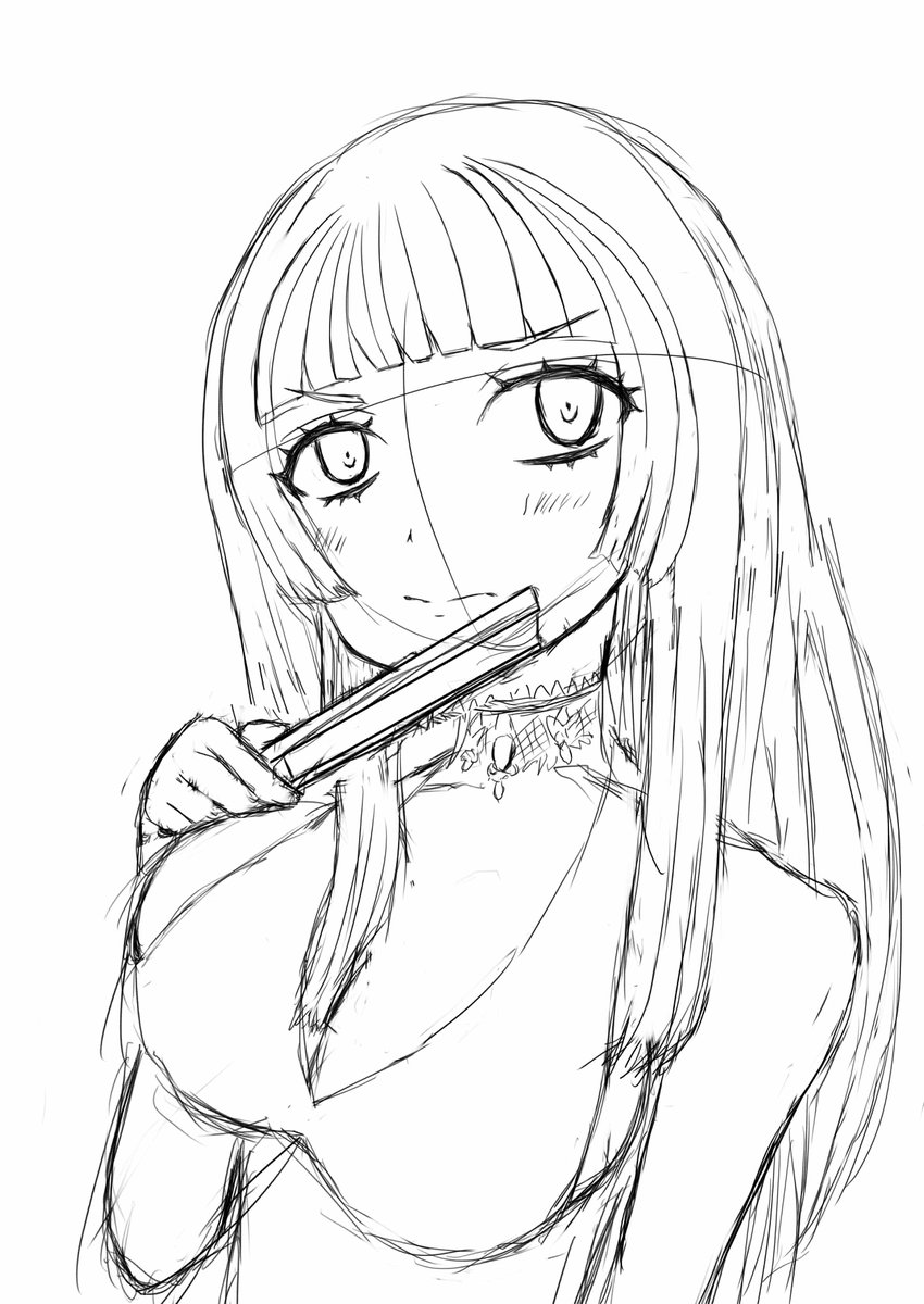 maro_chiyo's tweet photo. AIトレスってなんだ？って思ったら
迷い線とかが無く一発であの線を描いたって事か
がんばっても迷い線だらけだよ・・・ https://t.co/GdxGiKjLnK
