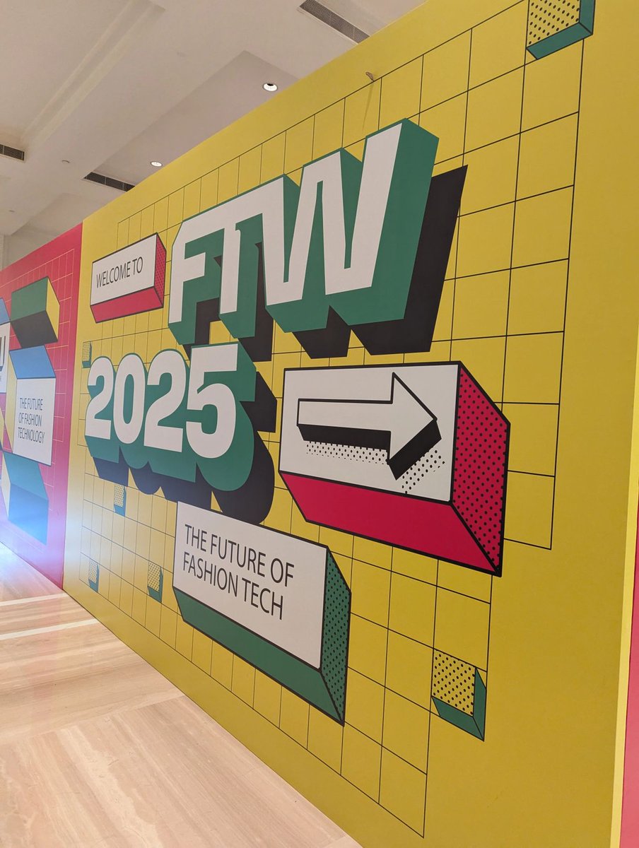 thobdotstudio's tweet photo. What an experience at FTW2025!
Team thob had an incredible 2 days of learning, connecting & innovating at #FashionTechWeek2025.
Shoutout to our amazing crew for the energy & passion!
Here’s a peek into the fashion-tech magic we lived.
#thobstudio #FashionTech #FashionMeetsTech https://t.co/qfSzFmqBkj