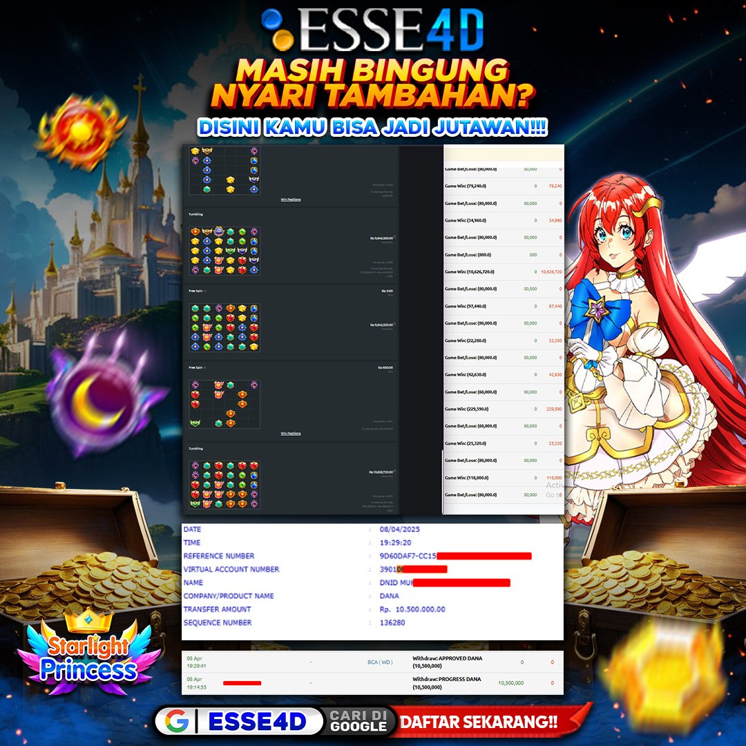 esse4d's tweet photo. Binggung cari situs yang gampang hasilin uang dengan cepat?
Jangan binggung bro ESSE4D Solusinya situs paling gampang menang !!
gaskannnnn

LINKDAFTAR:https://t.co/D2Sy2VMqtA

#viral #fyp #foryou #IndonesiaGelap #sorotan #semuaorang #viralindo #terbaru #hotelparadise #esse4d https://t.co/AY7wnLeTKJ