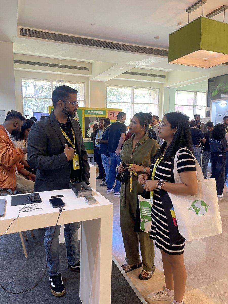 thobdotstudio's tweet photo. What an experience at FTW2025!
Team thob had an incredible 2 days of learning, connecting & innovating at #FashionTechWeek2025.
Shoutout to our amazing crew for the energy & passion!
Here’s a peek into the fashion-tech magic we lived.
#thobstudio #FashionTech #FashionMeetsTech https://t.co/qfSzFmqBkj