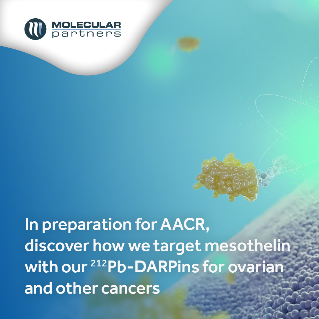 Our Radio-#DARPin platform delivers radioactive payloads directly to solid tumors. Don’t miss our presentation on targeting mesothelin (MSLN) at #AACR2025!

👉 linkedin.com/feed/update/ur…

#Biotech #Innovation #Cancer #NextGenMedicine