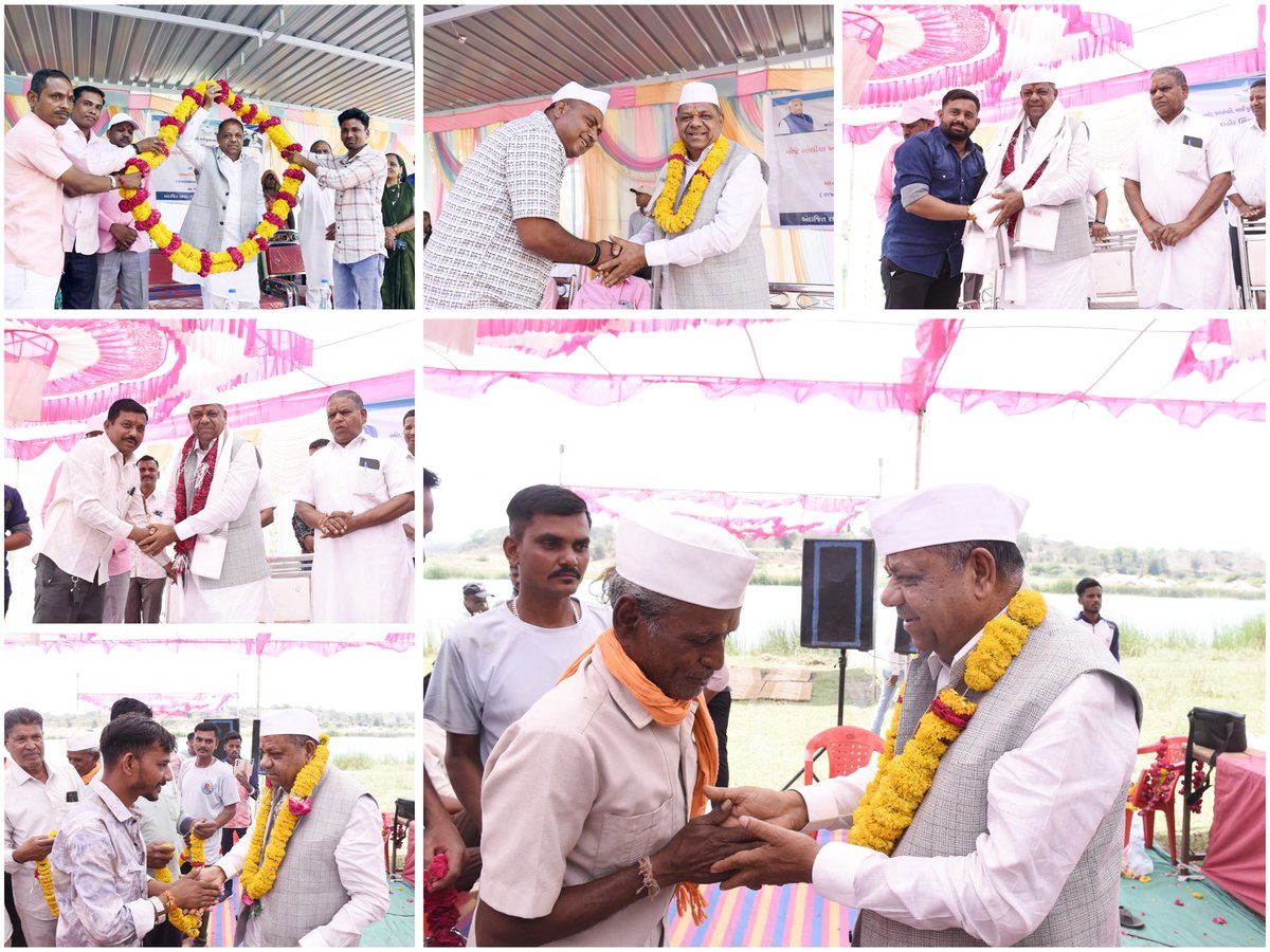 bachubhaikhabad's tweet photo. નર્મદા જળસંપત્તિ પાણી પુરવઠા અને કલ્પસર વિભાગ, ગાંધીનગર ઉપક્રમે દાહોદ સિંચાઈ વિભાગ અને પંચાયત સિંચાઈ વિભાગ દ્વારા આયોજિત મારા મતવિસ્તાર સાલીયા,વાડોદર, ભથવાડા,અને રૂવાબારી ખાતે નવીન ઉદ્ઘવહન સિંચાઈ યોજનાના કામો નું ખાતમુહૂર્ત કરવામાં આવ્યા https://t.co/6rh0EMRDdQ