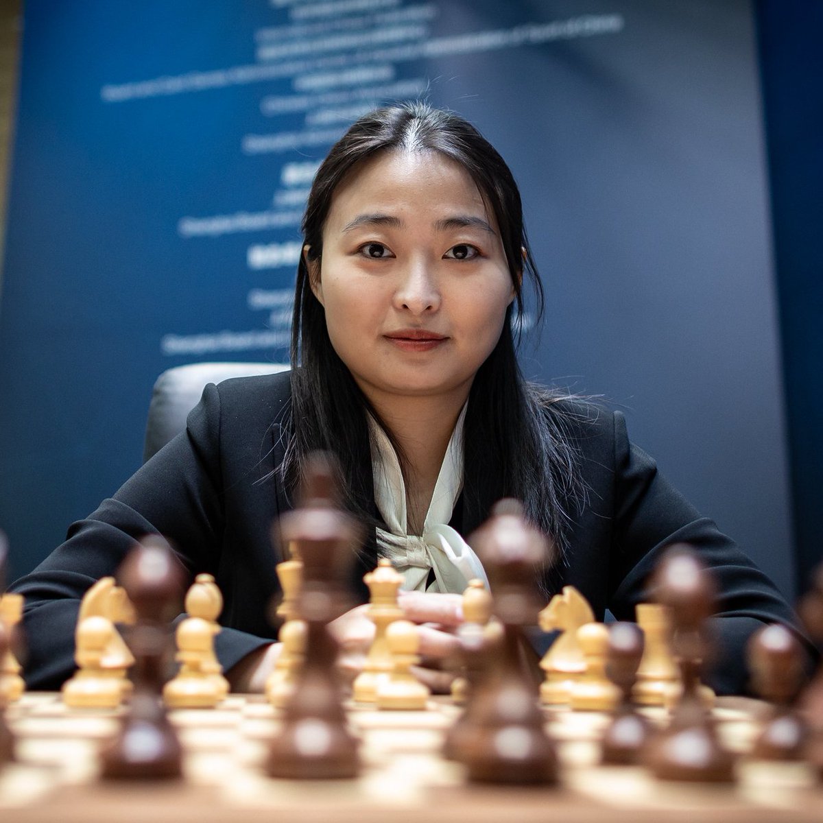 OnTheQueenside's tweet photo. JU WENJUN TAKES THE LEAD IN THE MATCH FOR THE FIRST TIME!

https://t.co/gwsaqhq6fU
📷: Anna Shtourman
#chess #womeninchess #JuTan #JuTan2 #JuTan2025 https://t.co/zllCH8EUBs