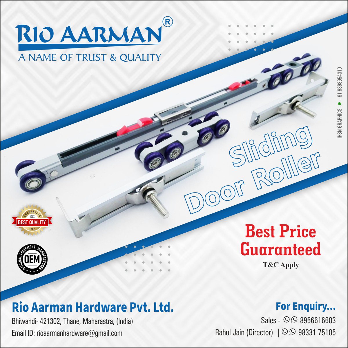 ihsndigital's tweet image. Glide in style – "𝐑𝐈𝐎 𝐀𝐀𝐑𝐌𝐀𝐍" sliding systems deliver whisper-quiet motion with unmatched durability.

#RioAarmanHardware #SmoothOperation #EffortlessLiving #SlidingDoors #SeamlessLiving #HomeUpgrade #DurableDesign #OfficeEssentials #SilentGlide #SturdySolutions #ihsn