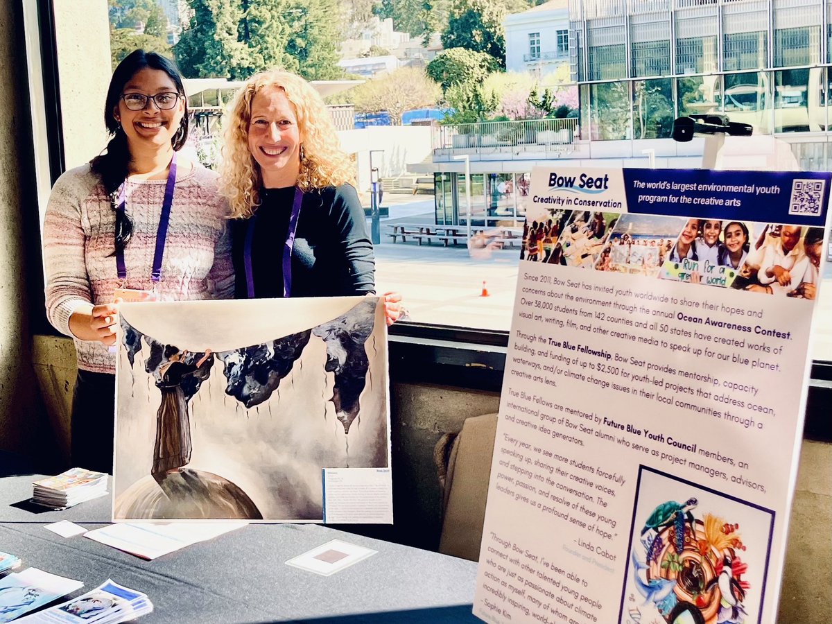 fromthebowseat's tweet photo. Jess Leffler, Bow Seat's Senior Vice President, was honored to represent Bow Seat at the 36th Annual Bioneers Conference in Berkeley. It was three days filled with inspiring speakers, meaningful connections, and a renewed sense of hope for what is possible together. 

#Bioneers https://t.co/4Z0jdaQW4D