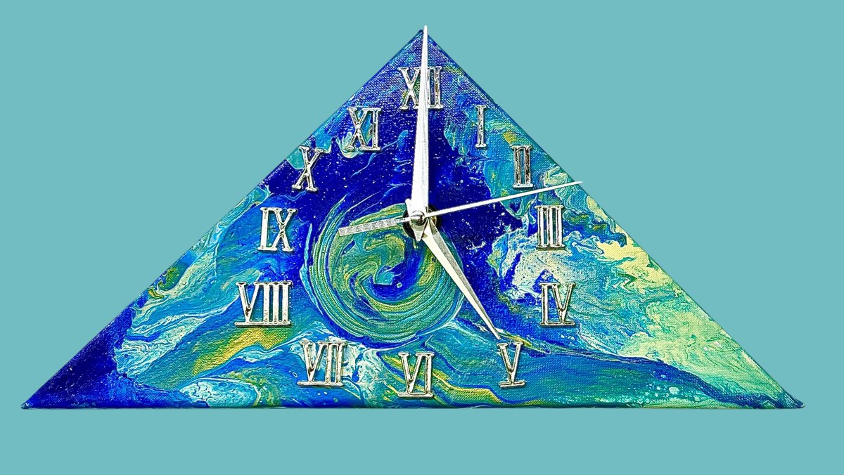 ATELIERHERZ's tweet photo. My new clocks on Fluid Art ☺️ https://t.co/HJInB7Bx6a